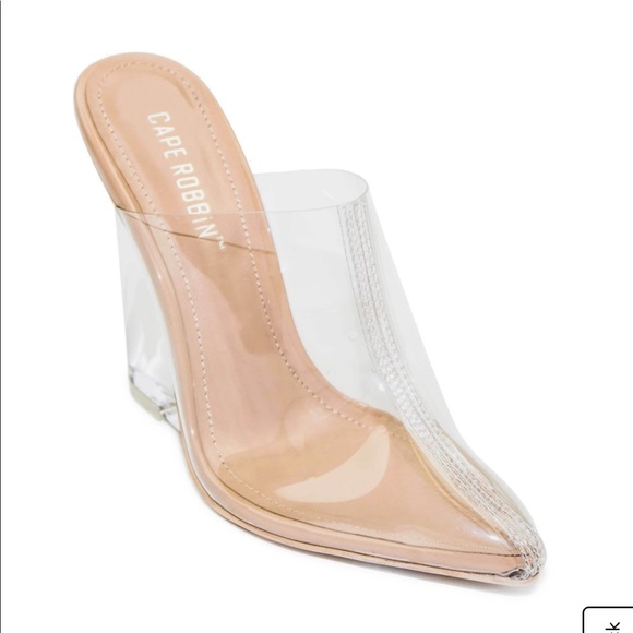 Shoes - Clear Heels brand new